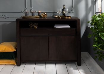 Sideboard Akazie 120x45x100 tabak lackiert BUENO #4005