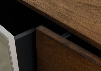 Sideboard Mango 200x45x85 braun geölt CHICAGO #105