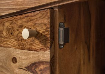 Sideboard Sheesham 140x45x80 braun lackiert ANCONA #121