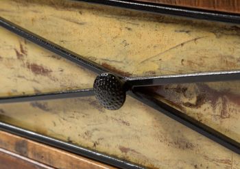 Sideboard Altholz 190x45x95 mehrfarbig lackiert NATURE OF SPIRIT #131