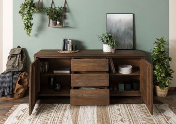 Sideboard Mango 185x48x80 braun geölt PURE MANGO #215