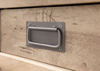 Sideboard Mango 150x45x90 whitewash lackiert RAILWAY #319
