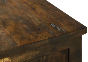 Kommode Mango 70x45x70 braun lackiert RAILWAY #424