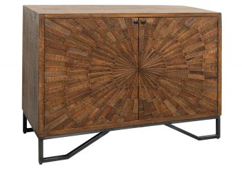 Kommode Mango 107x46x86 braun lackiert STILMÖBEL #115