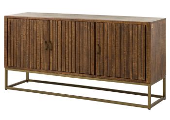 Sideboard Mango 178x46x85 braun lackiert STILMÖBEL #124