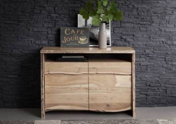 Sideboard Akazie 131x45x96 natur lackiert PURE ACACIA #103