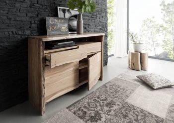 Sideboard Akazie 131x45x96 natur lackiert PURE ACACIA #103