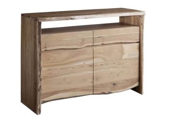 Sideboard Akazie 131x45x96 natur lackiert PURE ACACIA #103