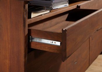 Sideboard Akazie 191x45x96 braun lackiert PURE ACACIA #202
