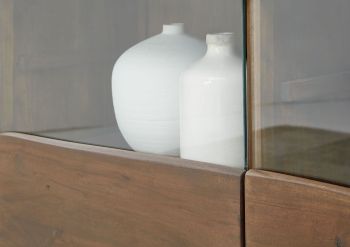 Sideboard Akazie 191x45x96 braun lackiert PURE ACACIA #808