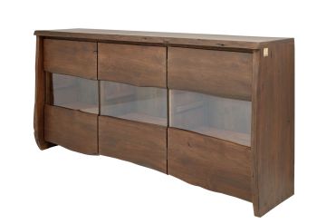 Sideboard Akazie 191x45x96 braun lackiert PURE ACACIA #808