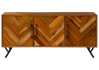 Sideboard Altholz 180x40x81 natur lackiert AVIGNON #135