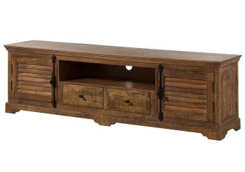 TV-Board Mango 200x45x60 dunkelbraun geölt RODEZ #149