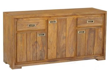 Sideboard Sheesham 148x47x75  braun geölt NATURE BROWN #857