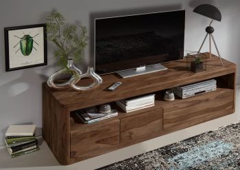 TV-Board Sheesham 190x50x60 smoked cherry gebeizt TORONTO #147
