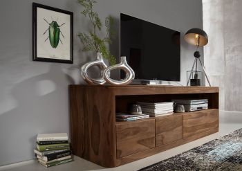 TV-Board Sheesham 190x50x60 smoked cherry gebeizt TORONTO #147