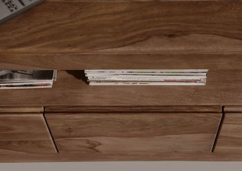TV-Board Sheesham 190x50x60 smoked cherry gebeizt TORONTO #147