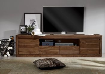TV-Board Sheesham 200x45x50 smoked cherry gebeizt TORONTO #151