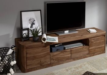 TV-Board Sheesham 200x45x50 smoked cherry gebeizt TORONTO #151