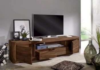 TV-Board Sheesham 200x45x50 smoked cherry gebeizt TORONTO #151