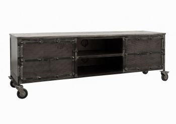 TV-Board Mango 170x40x60 grau lackiert HEAVY INDUSTRY #133