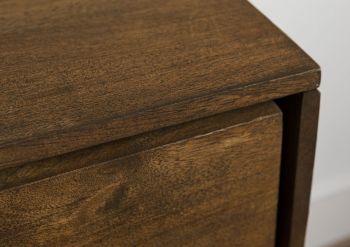 TV-Board Mango 160x45x55 braun geölt CHICAGO #101