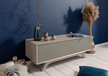 TROMSO TV-Board Akazie 125x45x45 - Verschiedene Farben