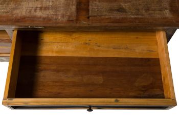 TV-Board Altholz 180x55x50 mehrfarbig lackiert NATURE OF SPIRIT #133
