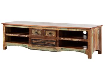 TV-Board Altholz 180x50x50 mehrfarbig lackiert NATURE OF SPIRIT #18