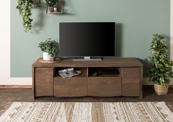 TV-Board Mango 2-türig 178x48x58 PURE MANGO - Verschiedene Farben