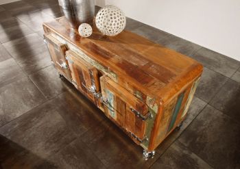 Sideboard Altholz 126x40x56 mehrfarbig lackiert FREEZY #04