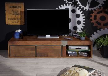 TV-Board Mango 180x48x39 braun lackiert Amsterdam #01
