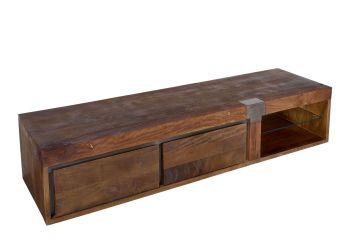 TV-Board Mango 180x48x39 braun lackiert Amsterdam #01