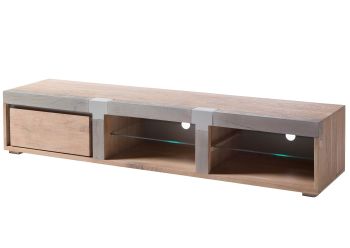 TV-Board Akazie 205x48x39 beige lackiert Amsterdam #103