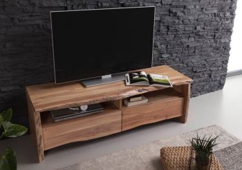 TV-Board Akazie 151x45x50 natur lackiert PURE ACACIA #108