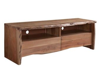 TV-Board Akazie 151x45x50 natur lackiert PURE ACACIA #108