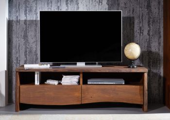 TV-Board Akazie 151x45x50 braun lackiert PURE ACACIA #208