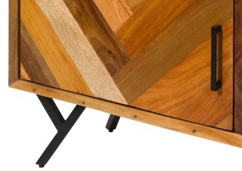 TV-Board Altholz 200x40x56 natur lackiert AVIGNON #140