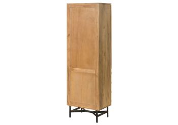 Vitrine Akazie 60x40x180 natur lackiert LONDON #115