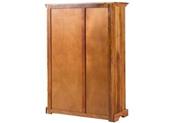 Vitrine Akazie 110x45x155 honig  lackiert OXFORD #0425