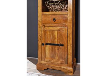 Hochschrank Akazie 52x36x187 honig lackiert OXFORD #01004