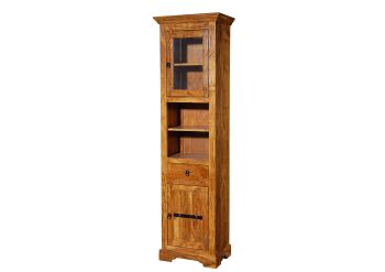 Hochschrank Akazie 52x36x187 honig lackiert OXFORD #01004