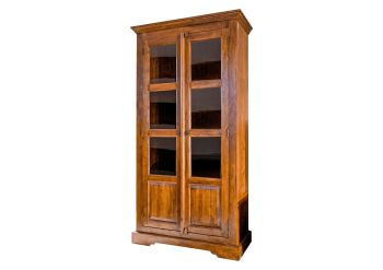 Vitrine Akazie 98x46x191 honig  lackiert OXFORD #0440