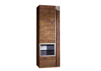 Hängevitrine Mango 48x35x142 braun lackiert Amsterdam #12