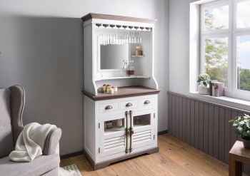 Bar Mango 98x51x190 weiß lackiert TOULOUSE #105