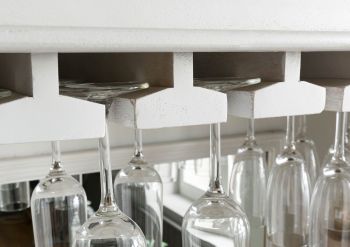 Bar Mango 98x51x190 weiß lackiert TOULOUSE #105