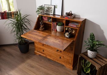 Sekretär Akazie 107x50x100 honig  lackiert OXFORD #0515