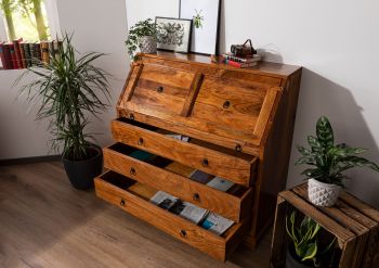 Sekretär Akazie 107x50x100 honig  lackiert OXFORD #0515