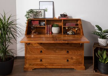 Sekretär Akazie 107x50x100 honig  lackiert OXFORD #0515