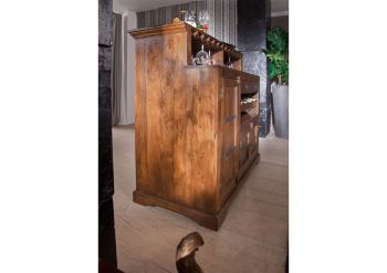 Bar Akazie 140x66x125 honig lackiert OXFORD #0903